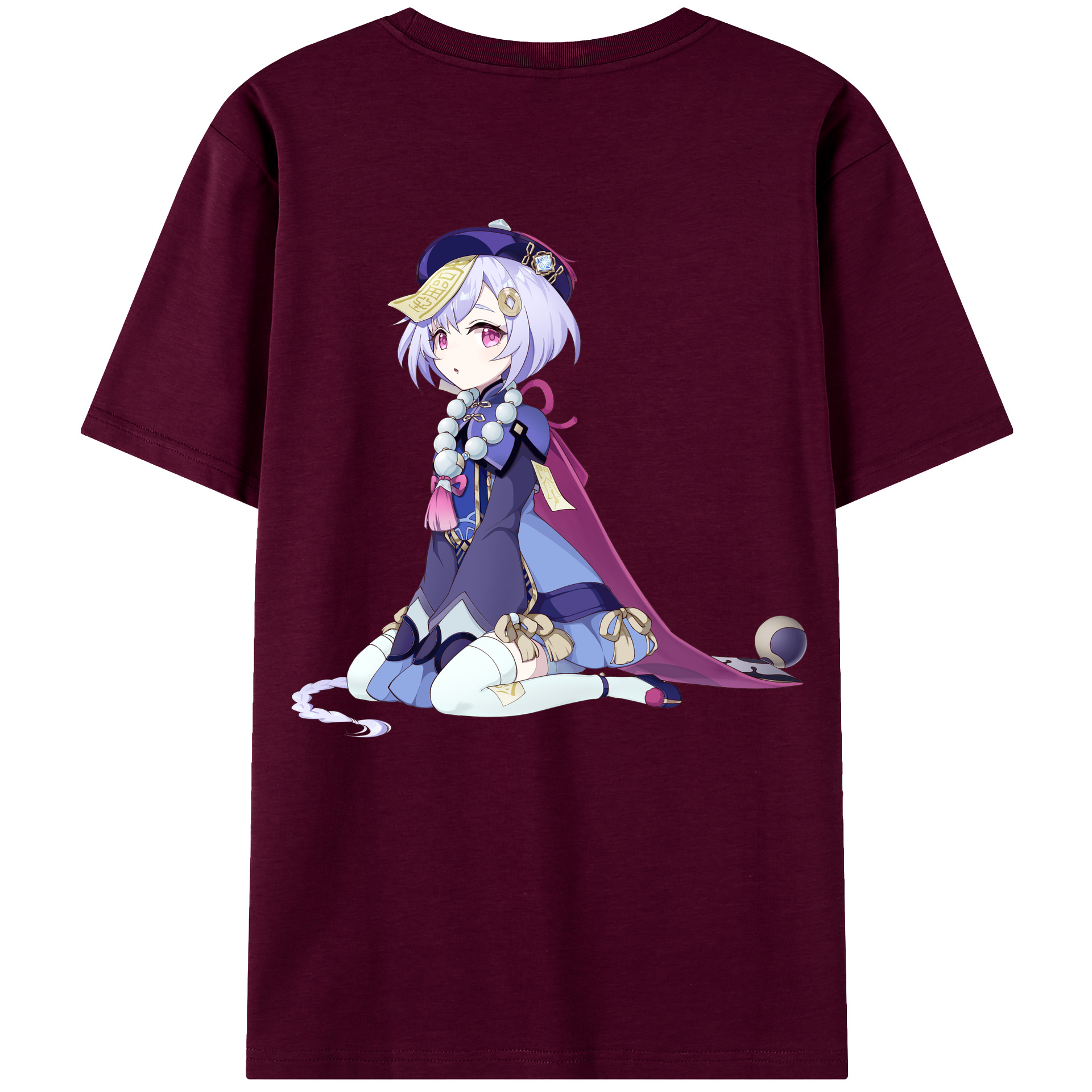 げんし神 七七 なな  genshin Nana レディース半袖Tシャツ(バックプリント)